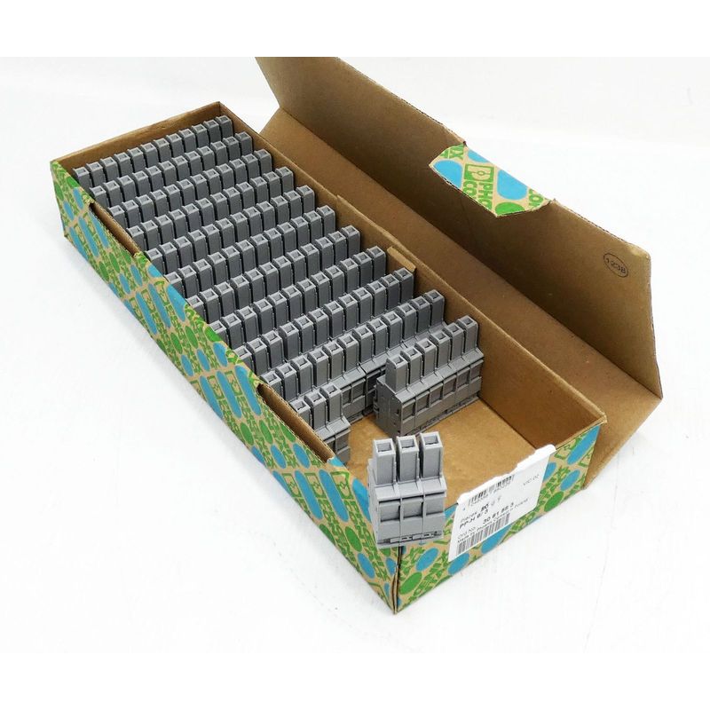 44x Phoenix Contact PP-H 6/3 3061583 Push in Stecker -unused