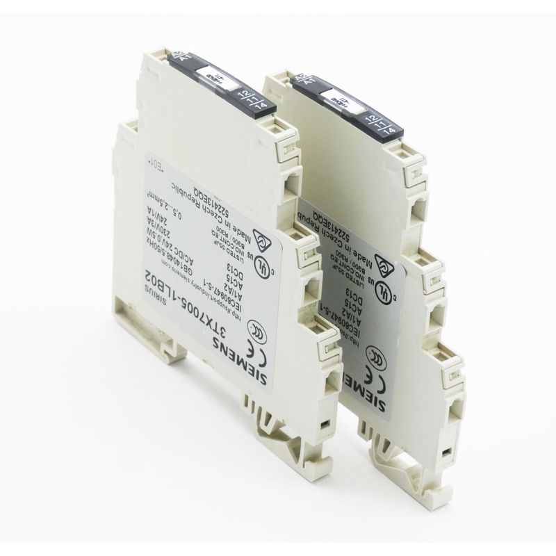2x Siemens SIRIUS 3TX7005-1LB02 3TX7 005-1LB02 E: 01 Ausgang