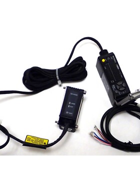 KEYENCE GV-H130 DIGITAL CMOS LASER SENSOR HEAD w/ GV-21P AMP