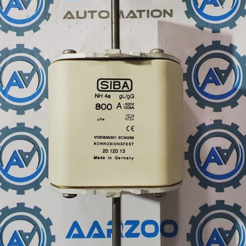 SIBA NH4A Sicherung Verbindung Typ Gl  Gg 800A 500 Unterdruc