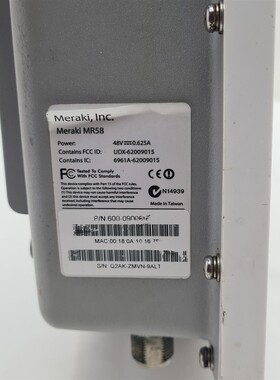 Meraki MR58 Enterprise Klasse, 3 Raduio 802.11n Poe Access P
