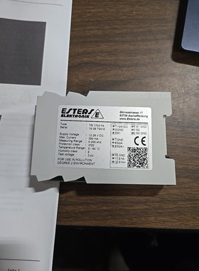 ESTERS ELEKTRONIK BUFFER STAGE TR 1703 P4 全新