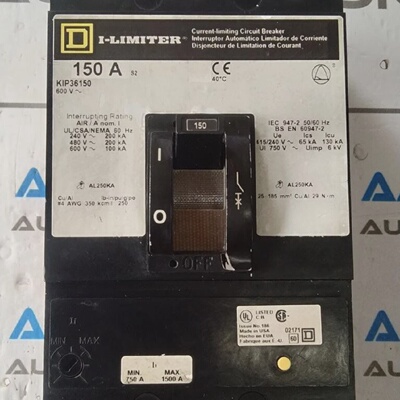 Square D KIP36150 ILimiter 3 Pol Schutzschalter 150 Amp 600V