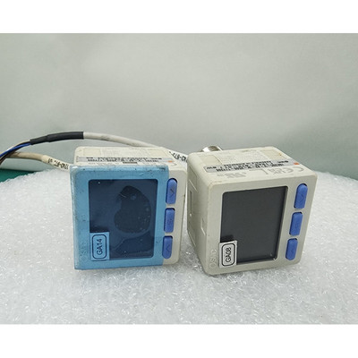 批量 2 件 SMC ISE20C-V-A2-W-X500-T1Y096 数字压力开关,二手,孢