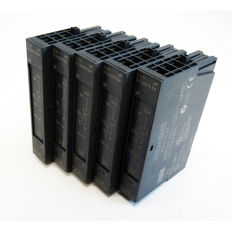 5x Siemens Simatic S7 6ES7 132-4BB01-0AB0 6ES7132-4BB01-0AB0
