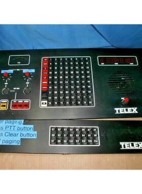 Telex PAS-AUD-20-A,PAS-AUD-02-A Janoo 板 + 面板,二手 + 92674