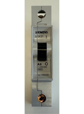 Siemens Leitungsschutzschalter / 230/400 AC / 5SX21 A6