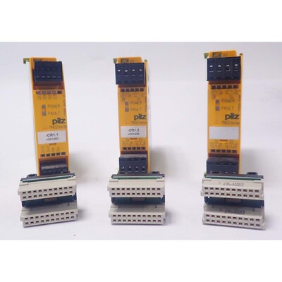 PILZ LOT OF 3 2x mo4p 773536 & 1 x mo1p 773500 OUTPUT EXPANS