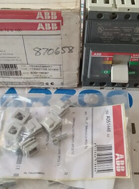 New ABB SACETMAXT2S100 Circuit Breaker 30A 3P 480V