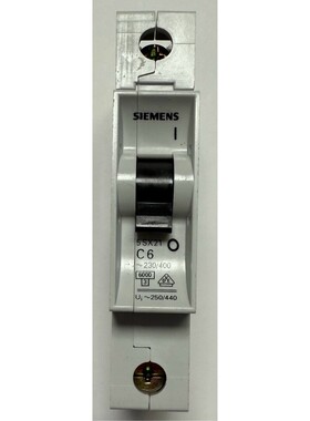 Siemens Leitungsschutzschalter / 230/400 AC / 5SX21 C6