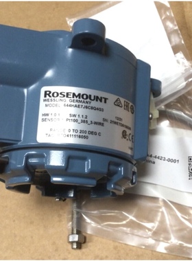 Rosemount 644HAE7J6C8Q4G3 Temperature Transmitter