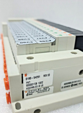 AMAT 0190-54291 Rev 03 15 插槽歧管 Assy,SMC Pat 9000001728 1