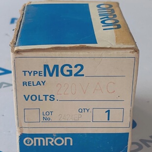 Rel OMRON MG2 220VAC Nuevo En Caja  Omron MG2 C2424EP Hecho