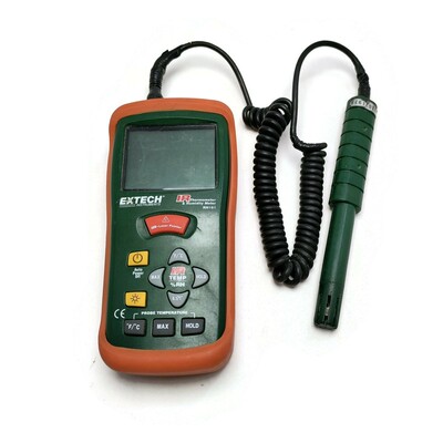 Extech RH101: Hygro-Thermometer + Infrarot-Thermometer. Kost