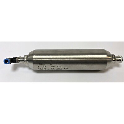 FESTO CRVZS-0.4 0.4L HIGH-ALLOYED STAINLESS STEEL AIR RESEVO