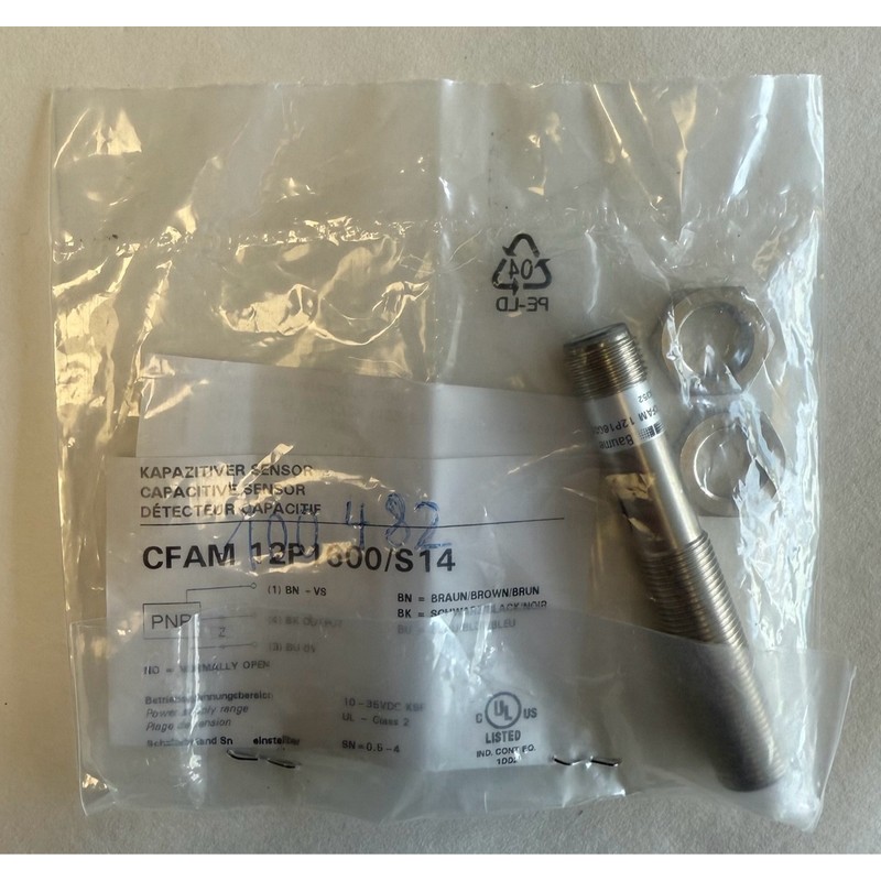 Baumer Kapazitiver Sensor / CFAM 12P1600/S14 / Neu ohne OVP