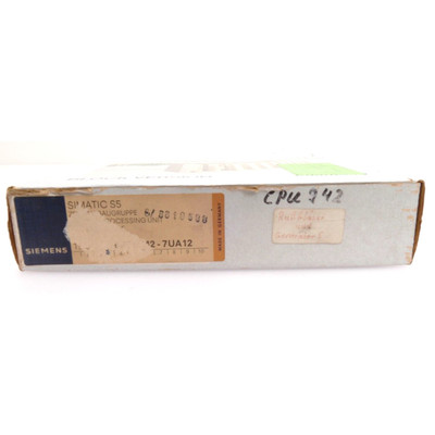SIEMENS SIMATIC S5 6ES5942-7UA12 Zentral Baugruppe 6ES5 942-