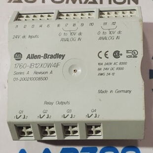 Allen Bradley 1760IB12X0W4IF Ser A IO Kombination Modul