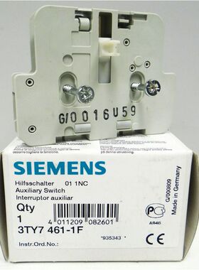 Siemens 3TY7461-1F 3TY7 461-1F Hilfsschalter -unused/OVP-