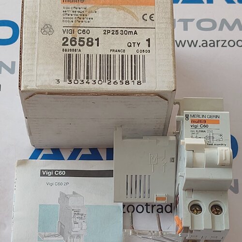 1PC Neu MERLIN GERIN Wigi C60 Erdschluss Modul multi9 26581