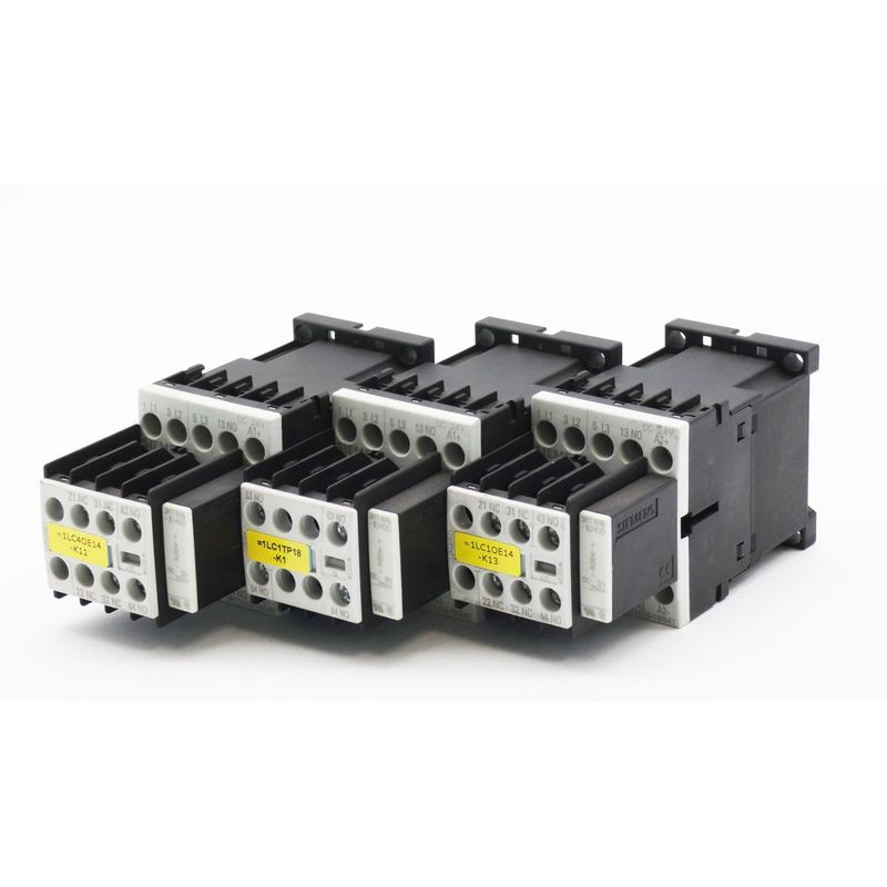 3x Siemens 3RT1015-1BB41 E:05 + 3RH1911-1HA12 E: 05 + 3RT191