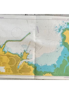 Admiralty 2011 HOLYHEAD HARBOUR WALES ANGLESEY Nautical Geni