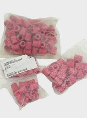 90x Harting 61834010221.00 Roter Stecker Kabeldichteinsatz 6
