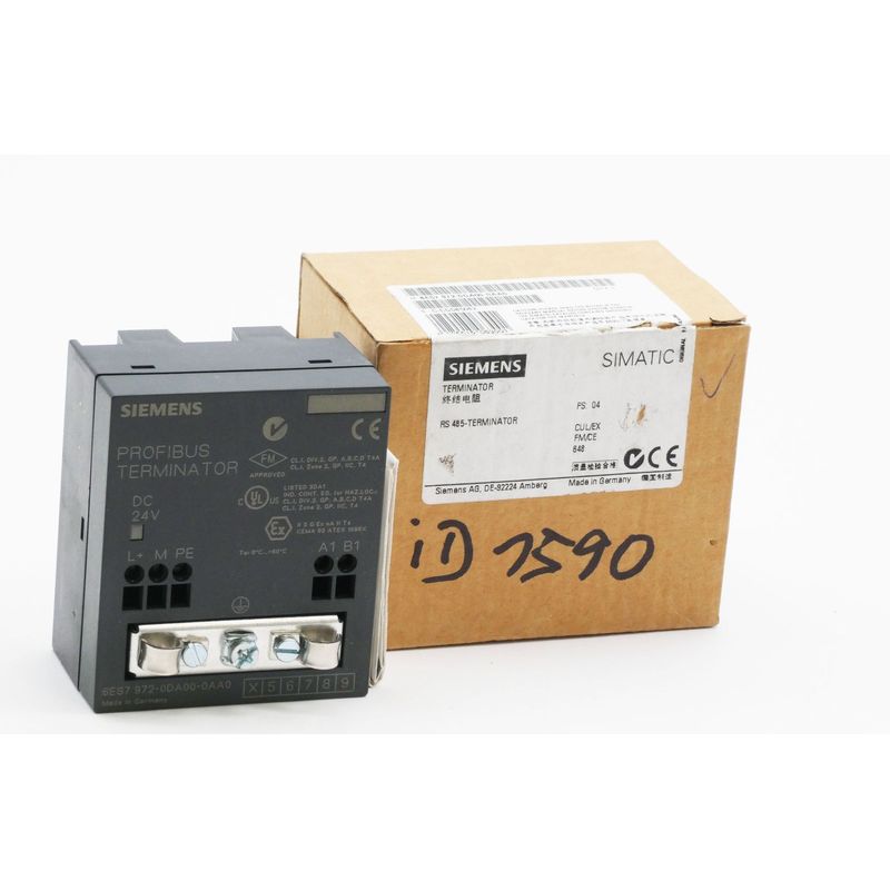 Siemens SIMATIC S7 6ES7972-0DA00-0AA0 E-Stand: 04 RS-485 Ter