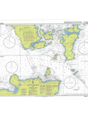 Admiralty 2162 Scotland North Coast Pentland Firth Approache