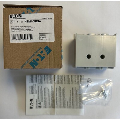 Eaton Abdeckung 3pol für Schraubanschluss / NZM1-XKSA / Neu