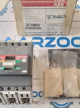 New ABB SACETMAXT2S100 Circuit Breaker 100A 3P 480V