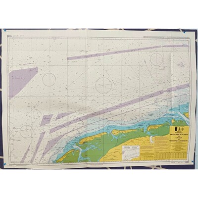 Admiralty 1633 Netherlands North Sea Friesland Junction & GW