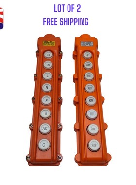 Lot of 2 Control Pendent Push Button Switch COB-64 by Jigo K