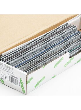 40x WAGO 270-570/281-434 51244443 4-Leiter-Initiatorenklemme