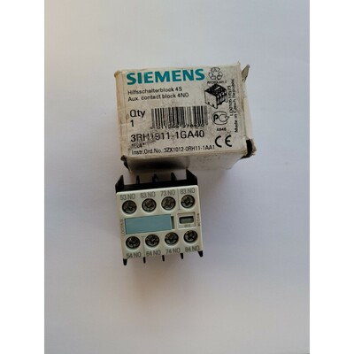 SIEMENS 3RH1911-1GA40 Hilfsschütz - NEU/OVP - worldwide, RE