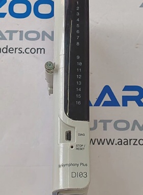 ABB DI03 SYMPHONY PLUS 16 INDIVIDUAL INPUTS DIGITAL INPUT MO