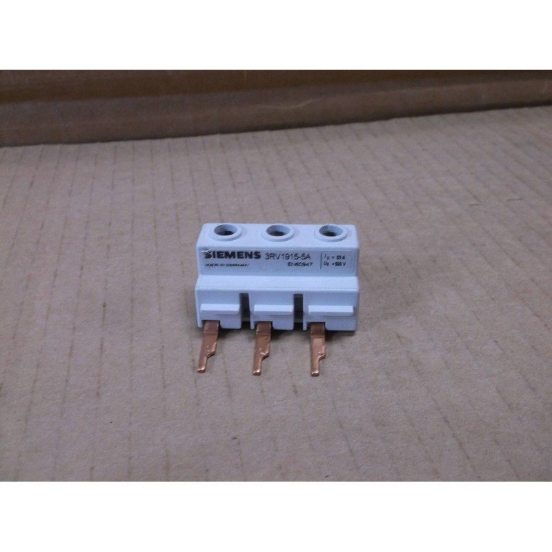 Conector Alimentador Siemens 3RV1915-5A Barra Colectora 3RV1