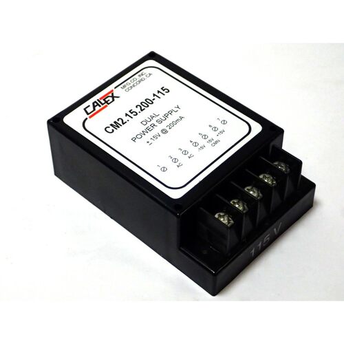 CALEX CM2.15.200-115 DUAL POWER SUPPLY IN: 115V OUT: +/-15V