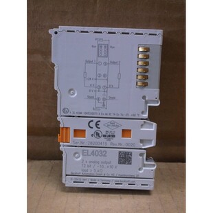 EL4032 Beckhoff Nuovo Plc Spatola I/O Ethercat 2 Canale Anal