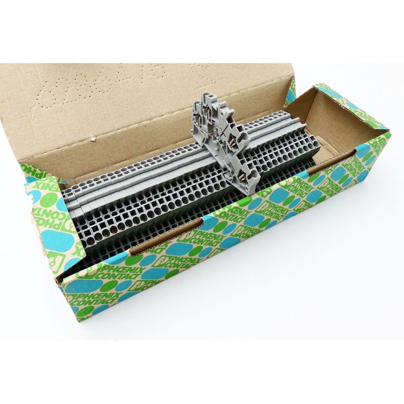 42x Phoenix Contact STTBS 2,5 3038464 Doppelstock-Zugfederkl