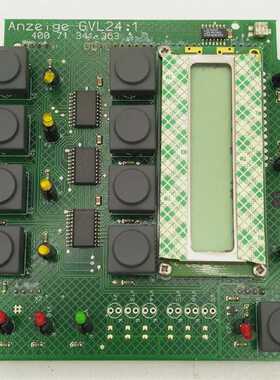 Anzeigeplatine GVL241 Tasten  LEDs LCDAnschluss 400 71 341 3