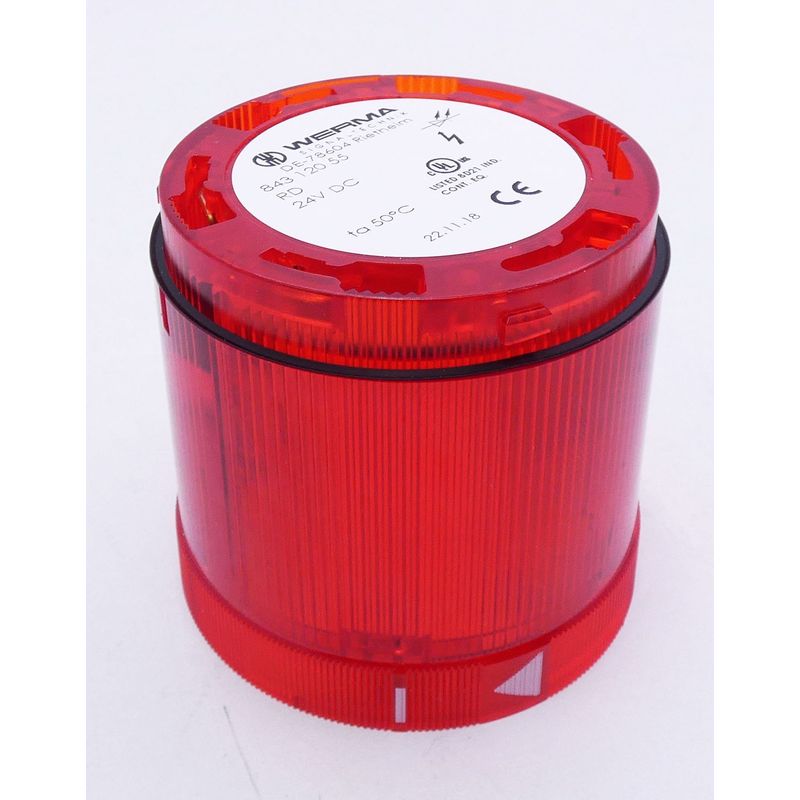 WERMA 843 120 55 rot LED-Blitzlichtelement -unused-