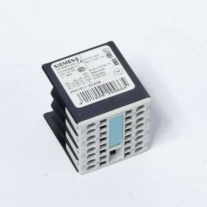 2x Siemens SIRIUS Hilfsschalterblock 3RH1 911-2GA04 | 3RH191