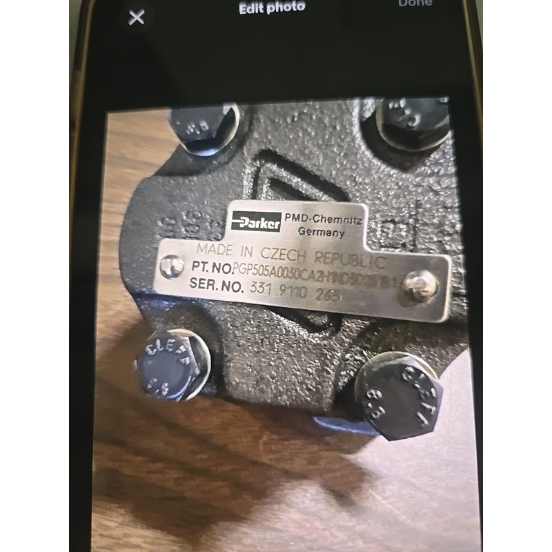 PARKER GEAR PUMP PGP505A0030CA2H1ND3DB1B1 全新