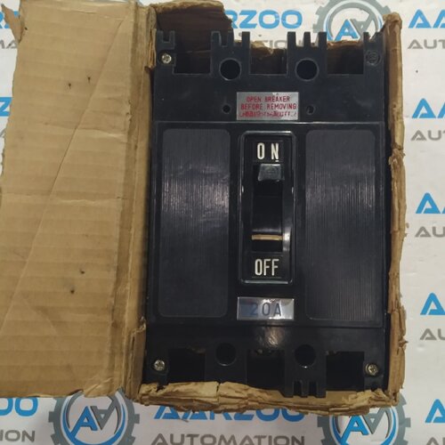 1pc New TERASAKI TL100D Circuit Breaker 20A 3P