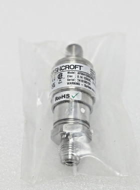 Ashcroft APSN41G 00EWS-06,-15/15ps100 压力变送器,未使用,_971