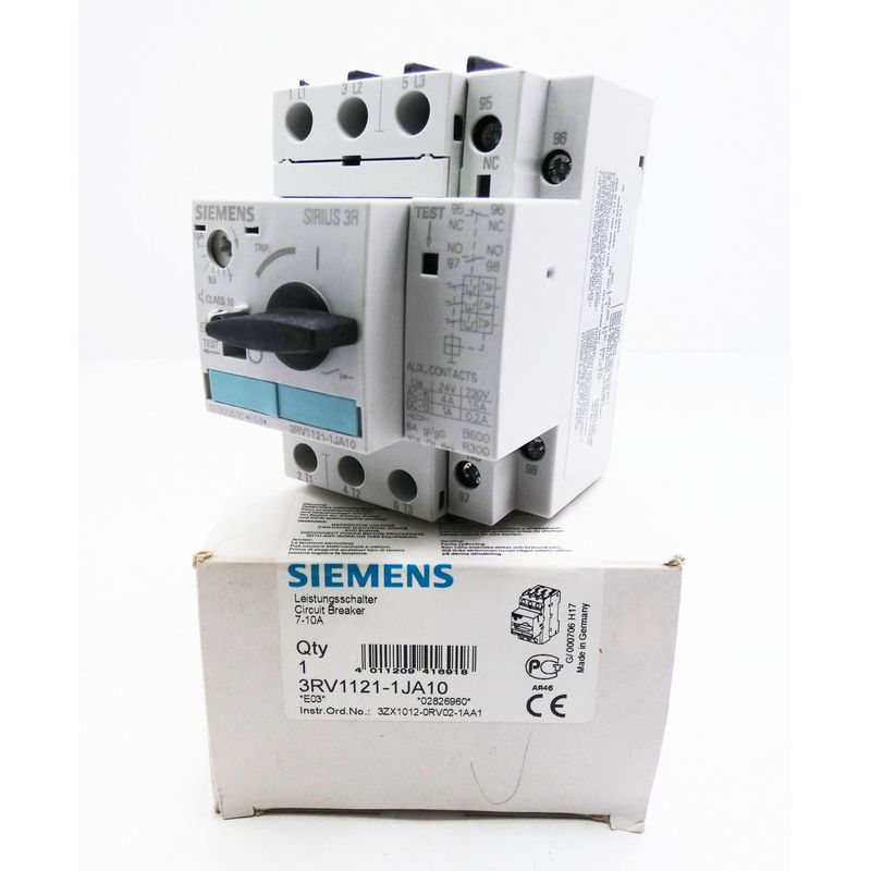 Siemens Sirius 3R 3RV1121-1JA10 E-Stand: 03 Leistungsschalte