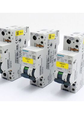 3x Siemens 5SL6106-7 Leitungsschutzschalter + 5ST3010 -used-