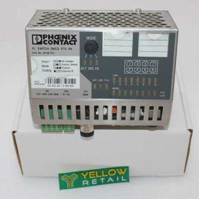 PHOENIXCONTACTFLSWITCHSMCS8TXPN以太网交换机2989103