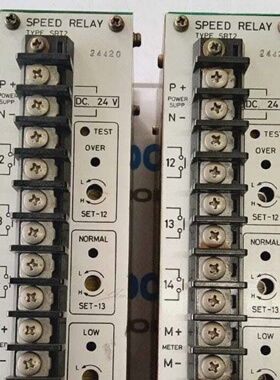 Rel De Velocidad NEGISHI SEISAKUSHO SRT2 46111017550 24V CC